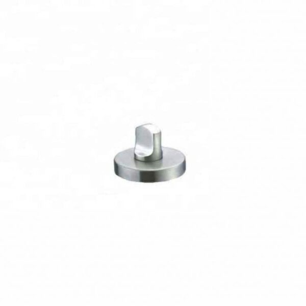 Adjustable stainless steel shower diverter handle for modern bathroom fixtures and seamless water control.