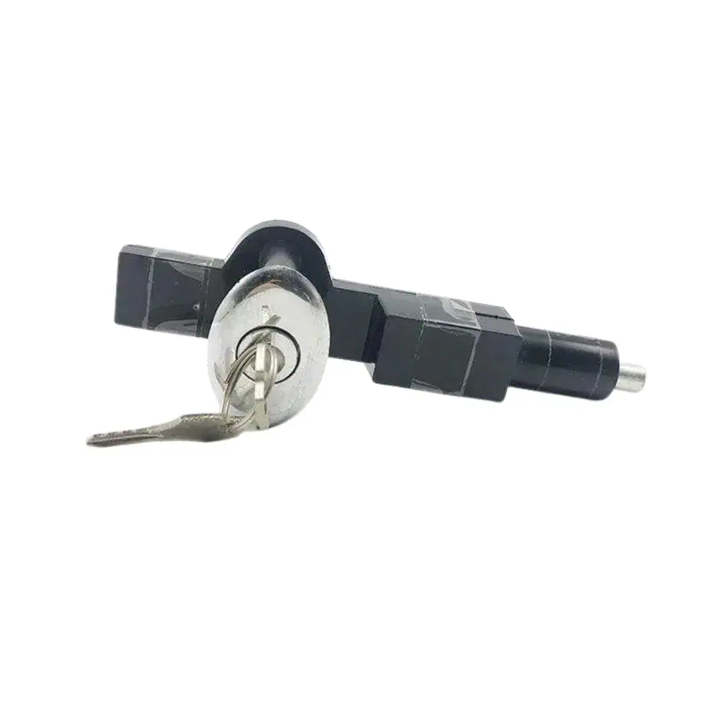 High-quality refrigerator door lock with key for enhanced security and child safety. Durable lock mechanism designed to prevent unauthorized access to your refrigerator.