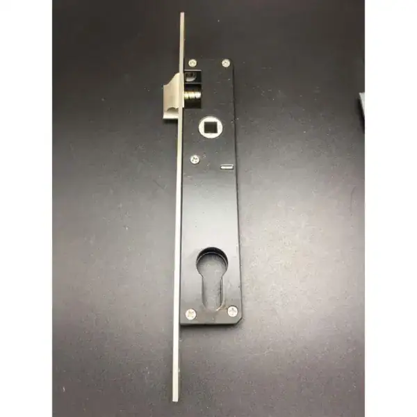 Secure zinc alloy mortise lock for durable door security and hardware installation.