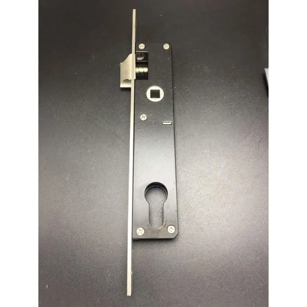 Secure zinc alloy mortise lock for durable door security and hardware installation.