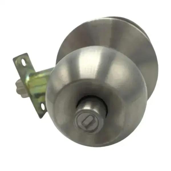 Secure privacy locking door hardware for exterior doors, featuring durable stainless steel construction and easy installation for enhanced security and privacy.