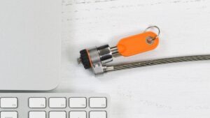 Secure your laptop with the ANLI LOCK, a high-quality cable lock designed for optimal device protection and theft prevention. Perfect for business and personal use.