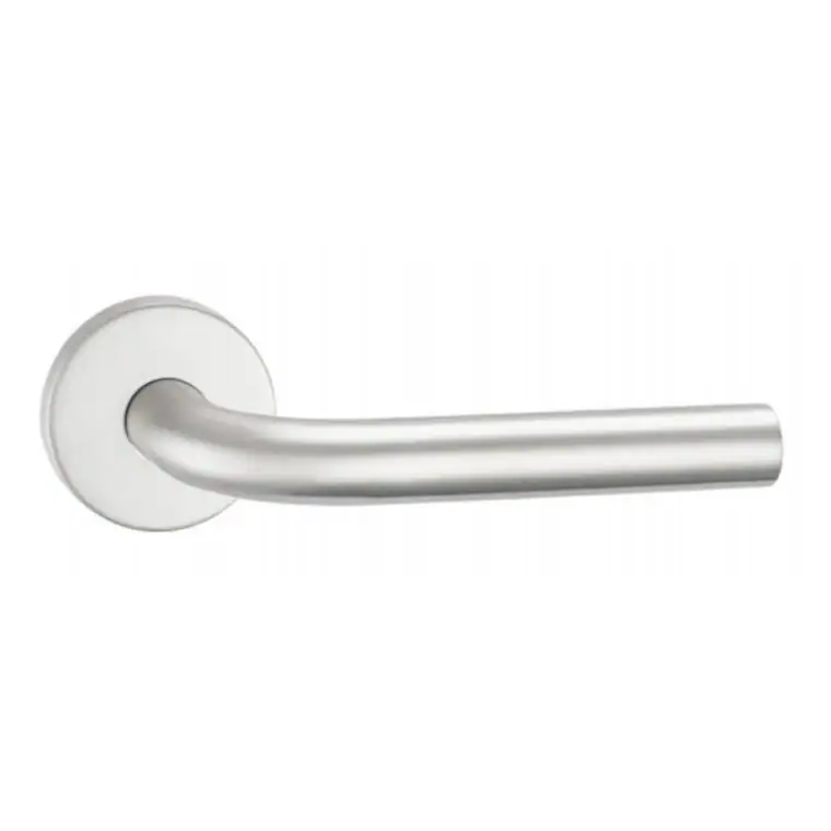 Door handle with sleek, modern design for enhanced security and style. Perfect for residential and commercial doors, made of durable materials for long-lasting use.