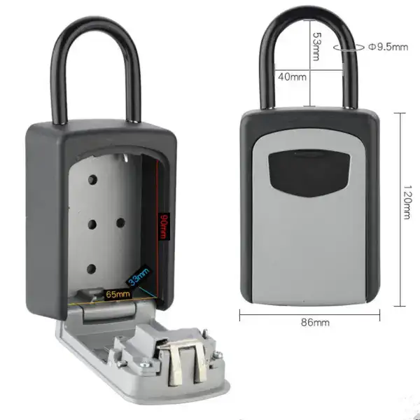 ANLI LOCK heavy-duty key lock box for secure storage.