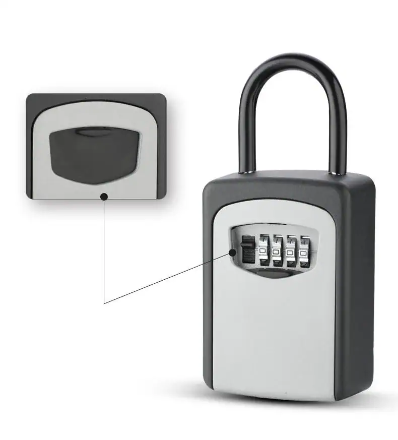 High-security ANLI LOCK key lock box with combination dial for secure storage.