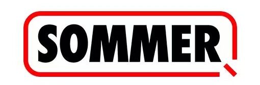 ANLI LOCK Sommer logo with bold black text and red outline on a white background, representing the brand's focus on high-quality locks and security solutions.